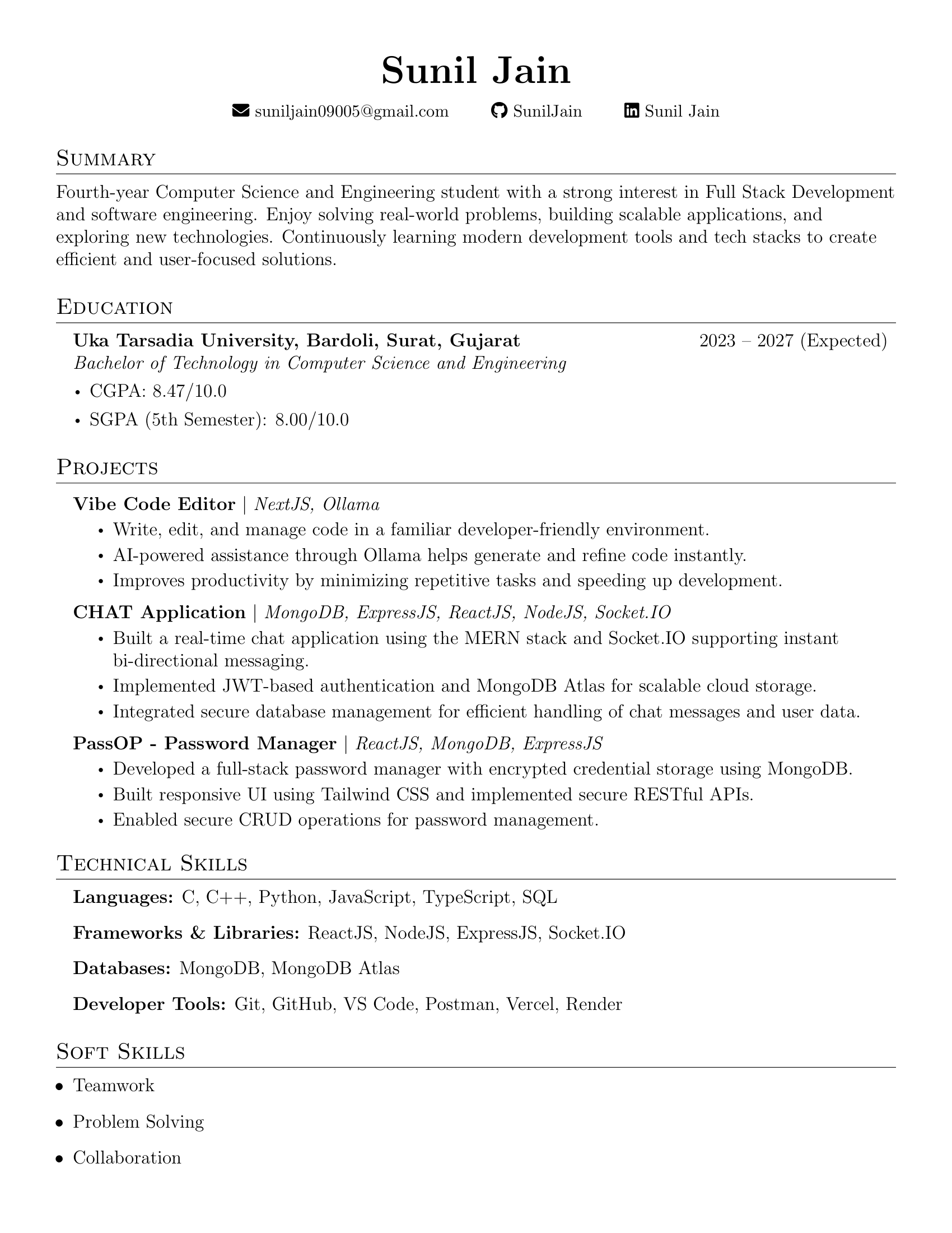 Resume